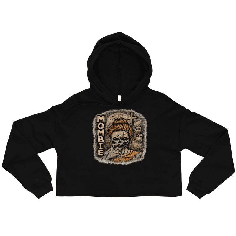 Mombie Crop Hoodie