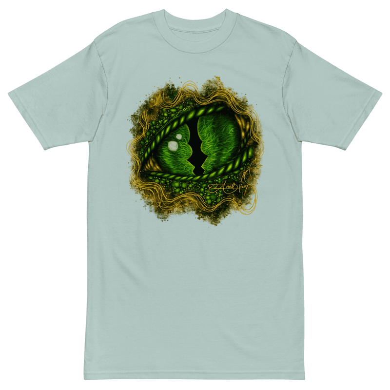 Green Gold Dragon Unisex t-shirt